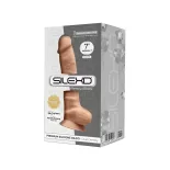   Silexd – Model 1. prémium dildó (18 cm, világos bőrszín)