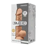   Silexd – Model 4. prémium dildó (21 cm, világos bőrszín)