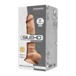   Silexd – Model 1. prémium dildó (21 cm, világos bőrszín)