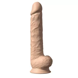   Silexd – Model 1. óriás, prémium dildó (37 cm, világos bőrszín)