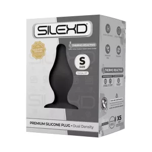 Silexd – Model 2. prémium anál dildó (S méret, fekete)