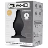 Silexd – Model 2. prémium anál dildó (L méret, fekete)