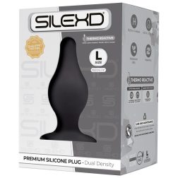 Silexd Model 2. prémium anál dildó (L méret - fekete)