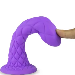   Silexd – Fantasy Line Dreamy prémium dildó (18,5 cm, lila).