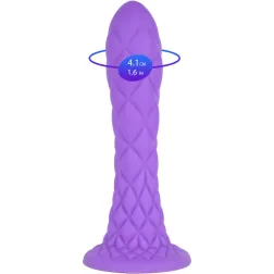   Silexd – Fantasy Line Dreamy prémium dildó (18,5 cm - lila)