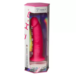 Silexd Model 2. prémium vibrátor, távirányítóval (17,5 cm - rózsaszín)