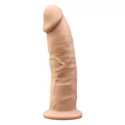   Silexd Model 2. prémium vibrátor, távirányítóval (17,5 cm - világos bőrszín)