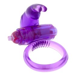 Cockring Rabbit vibrációs péniszgyűrű (lila)