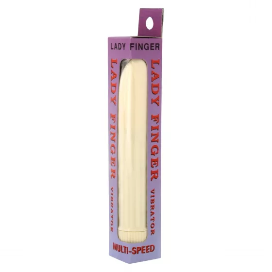 Lady Finger vibrátor (fehér)