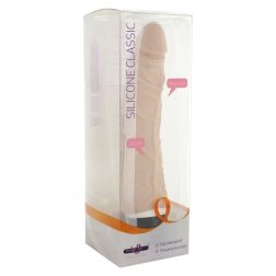   Silicone Classic keskenyített testű, realisztikus vibrátor (világos bőrszín)