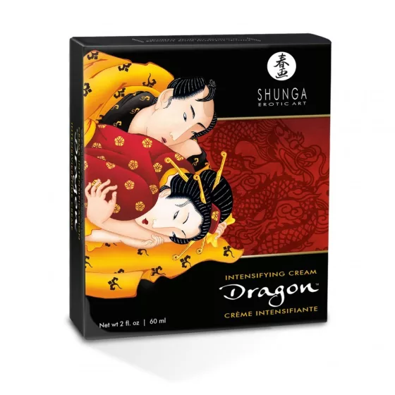 Shunga Dragon vágyfokozó krém uraknak