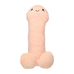 Plüss pénisz (60 cm - világos bőrszín)