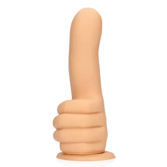 Crazy Fingers – Thumbs Up tapadótalpas "Like" dildó.