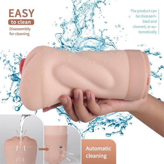 Xise Suctroker 2.0 realisztikus maszturbátor, szívó és vibrációs funkcióval 