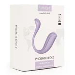   Svakom – Phoenix Neo 2. interaktív okos vibrációs tojás (lila) (APP-os)