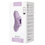   Svakom – Echo 2, okos ujjvibrátor, melegítő funkcióval (lila) (APP-os)