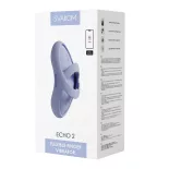   Svakom – Echo 2, okos ujjvibrátor, melegítő funkcióval (kék) (APP-os)