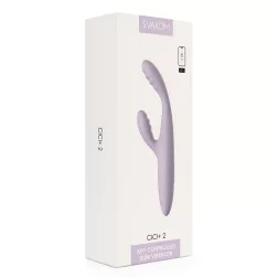   Svakom – Cici+ 2, okos G-pont vibrátor, melegítő funkcióval (halványlila) (APP-os)