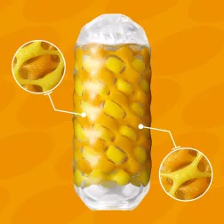 Tenga – Arte Weave maszturbátor (sárga)