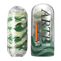   Tenga – Arte Forest Drape maszturbátor, limitált kiadás (zöld)