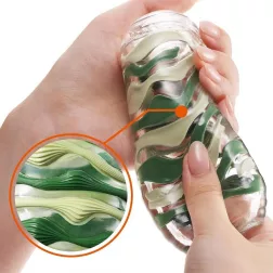   Tenga – Arte Forest Drape maszturbátor, limitált kiadás (zöld)