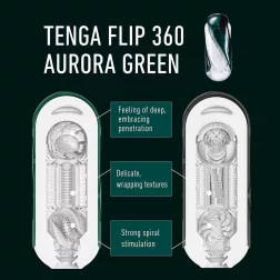 Tenga – Flip 360 maszturbátor (zöld)