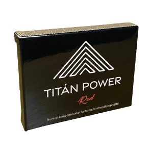 Titán Power Red kapszula (3 db)