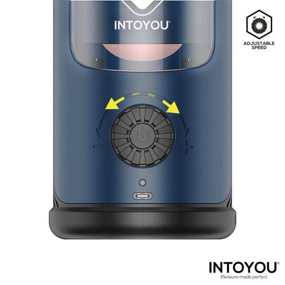 IntoYou Tenkro fel-le mozgó maszturbátor melegítő funkcióval (kék)