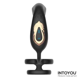   IntoYou - Bruce forgófejes prosztatavibrátor, here és péniszgyűrűvel, távirányítóval