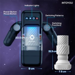   Intoyou Elon maszturbátor, fel-le mozgással, vibrációval, melegítő funkcióval.