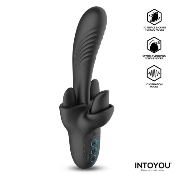 Intoyou – Triton hárromotoros, három nyelvecskés vibrátor