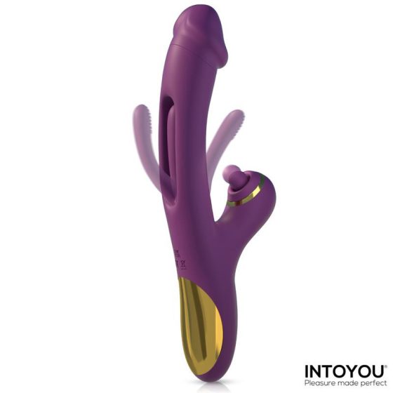IntoYou Siter 3 vibrátor, mozgó szárrésszel, pulzációs csiklóággal.