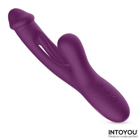 IntoYou Siter 3 vibrátor, mozgó szárrésszel, pulzációs csiklóággal.