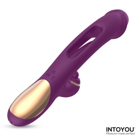 IntoYou Siter 3 vibrátor, mozgó szárrésszel, pulzációs csiklóággal.