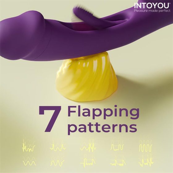 IntoYou Siter 3 vibrátor, mozgó szárrésszel, pulzációs csiklóággal.