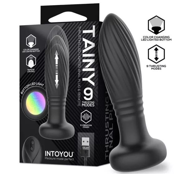 IntoYou – Tainy anál dildó fel-le mozgással, távirányítóval