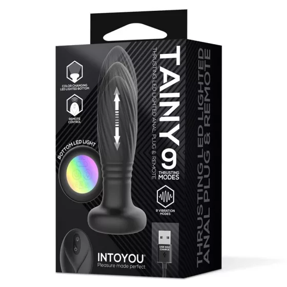 IntoYou – Tainy anál dildó fel-le mozgással, távirányítóval