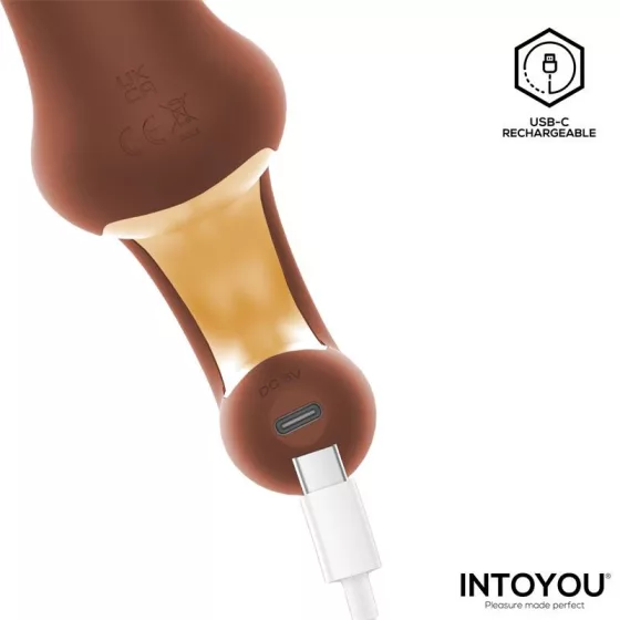 IntoYou – Mocca lökővibrátor klitoriszággal