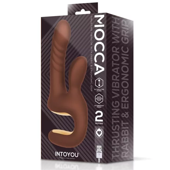 IntoYou – Mocca lökővibrátor klitoriszággal