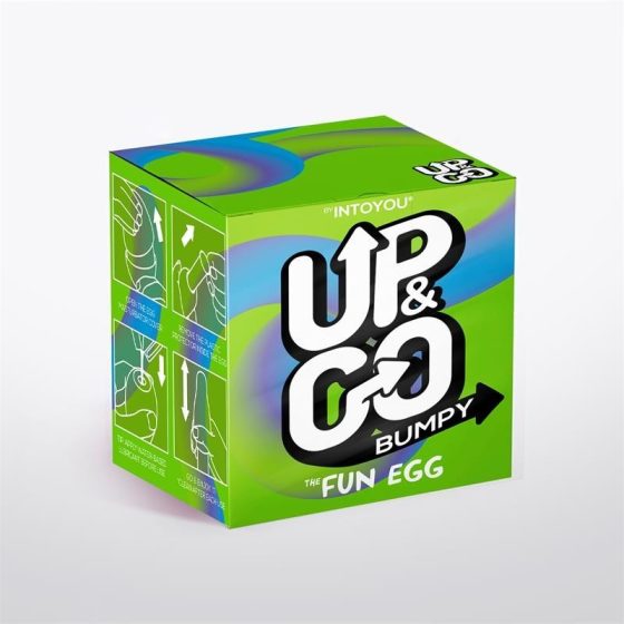 UP & Go Fun Egg Bumpy mini maszturbátor