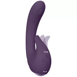   Vive Miki pulzátoros g-pont izgató, mozgó csiklóággal (lila)