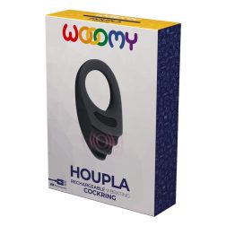 Wooomy Houpla akkumulátoros vibrációs péniszgyűrű