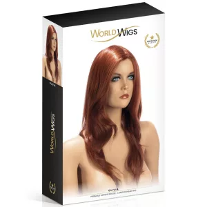 World Wigs – Olivia hosszú, vörös paróka