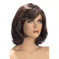   World Wigs – Victoria középhosszú, hullámos, barna paróka