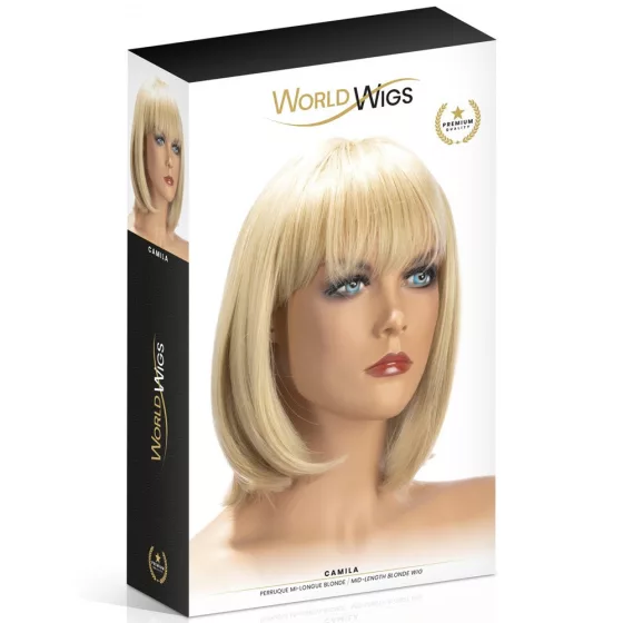 World Wigs – Camila középhosszú, szőke paróka