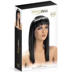 World Wigs – Allison hosszú, sötétbarna paróka