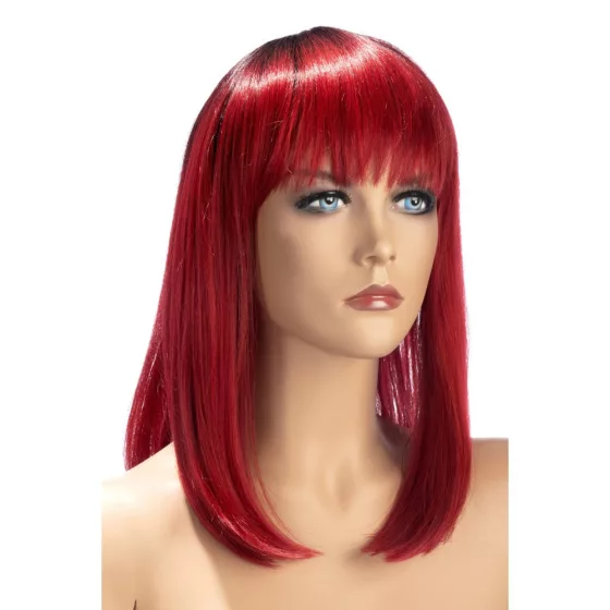 World Wigs – Elvira hosszú, vöröses paróka
