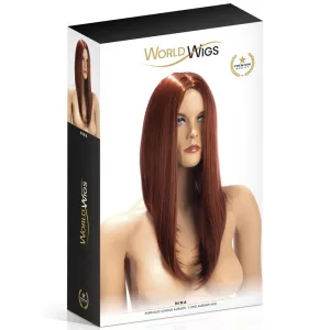 World Wigs – Nina hosszú, barna paróka