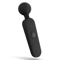   Yiva – Smart Wand akkumulátoros masszírozógép melegítő funkcióval (fekete).