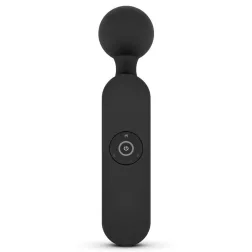   Yiva – Smart Wand akkumulátoros masszírozógép melegítő funkcióval (fekete).